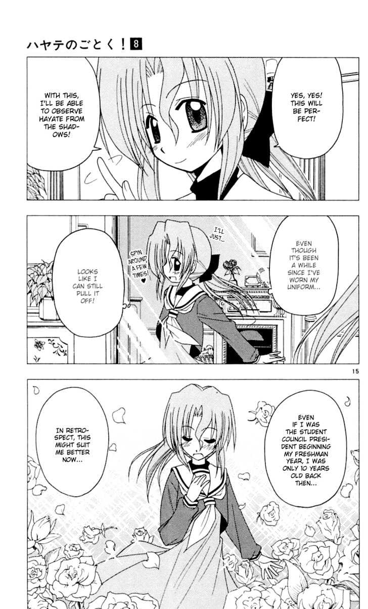 Hayate no Gotoku! Chapter 77 page 16 - Chapter 77 : Nagi's Angels: Full Throttle