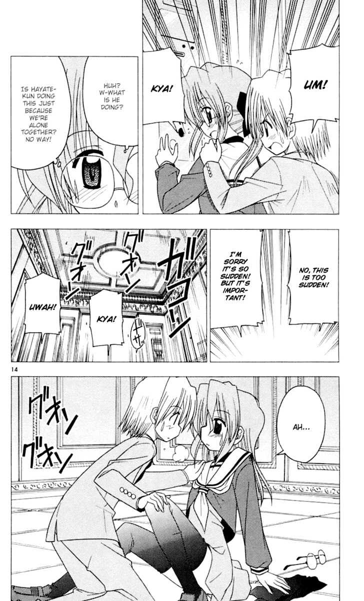 Hayate no Gotoku! Chapter 78 page 15 - Chapter 78 : Elevator Action Was Beyond the Comprehension of Those of Us That...