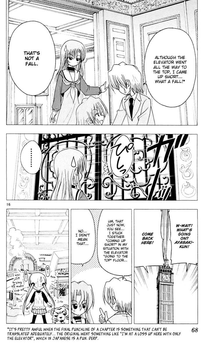 Hayate no Gotoku! Chapter 78 page 17 - Chapter 78 : Elevator Action Was Beyond the Comprehension of Those of Us That...