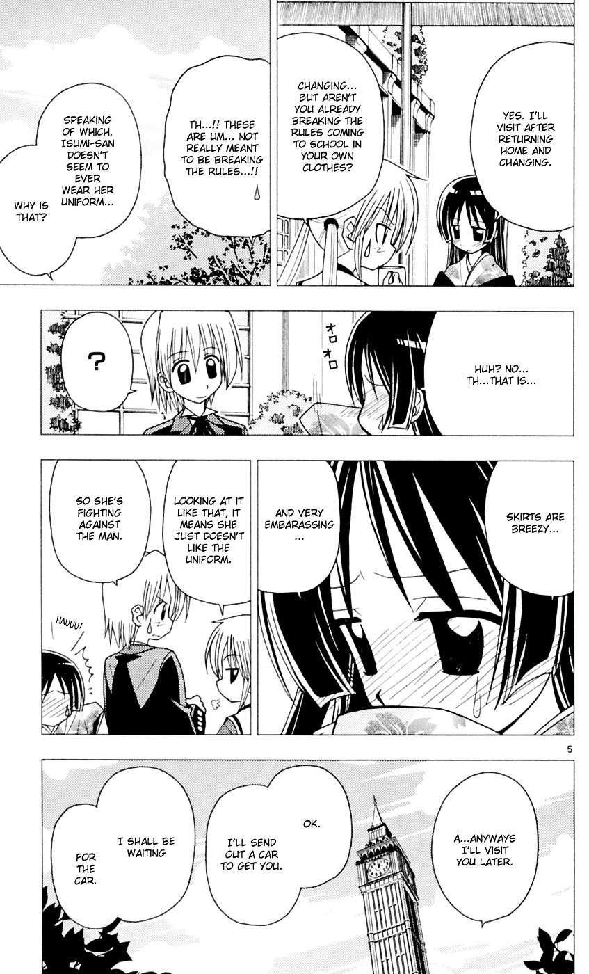 Hayate no Gotoku! Chapter 83 page 6 - Chapter 83 : Protect Isumi - Challengers Tonight, the Story of Girls Wearing Skirts