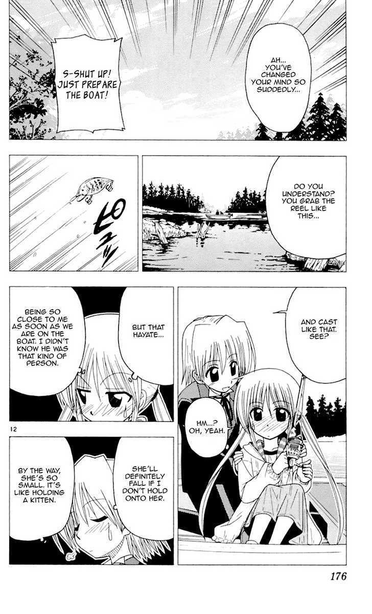 Hayate no Gotoku! Chapter 85 page 12 - Chapter 85 : When I was little, I thought fishing like "Idiotic Fishing die-show" was normal.