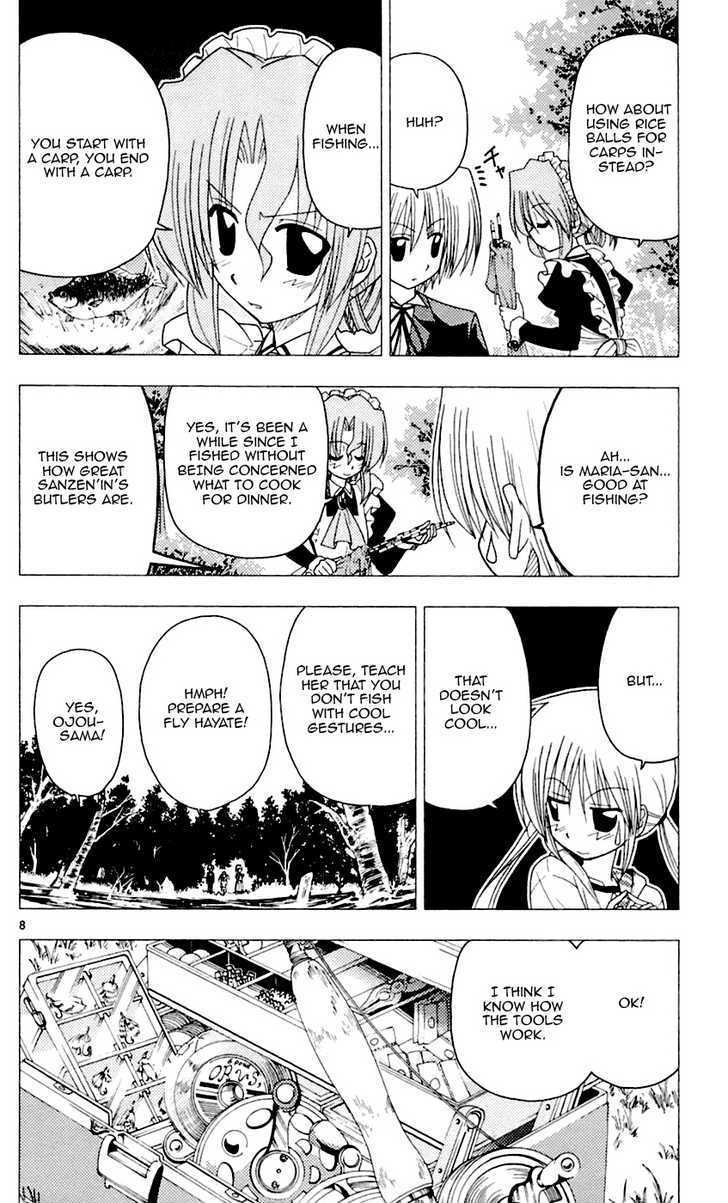 Hayate no Gotoku! Chapter 85 page 8 - Chapter 85 : When I was little, I thought fishing like "Idiotic Fishing die-show" was normal.