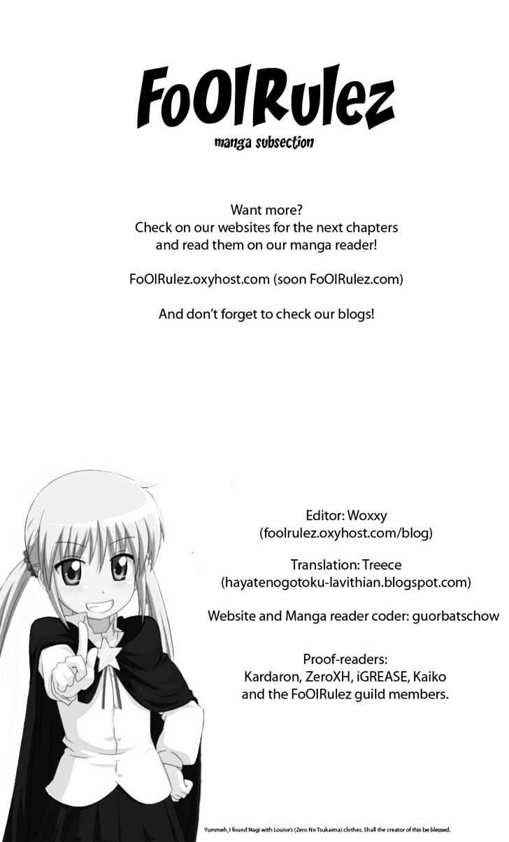 Hayate no Gotoku! Chapter 86 page 21 - Chapter 86 : Unpretty woman.