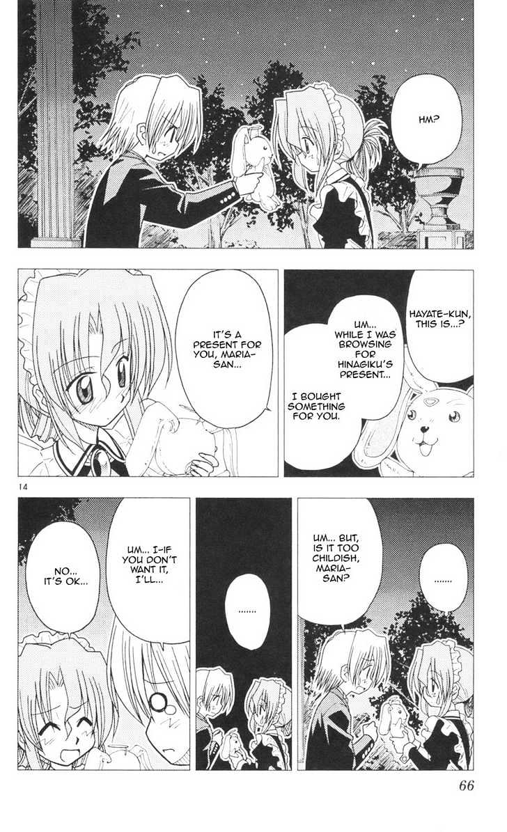 Hayate no Gotoku! Chapter 89 page 14 - Chapter 89 : I Will