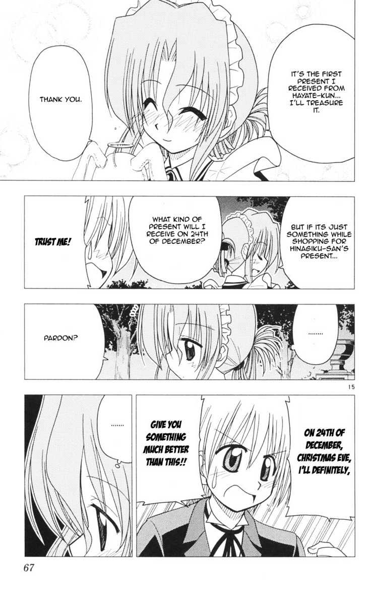 Hayate no Gotoku! Chapter 89 page 15 - Chapter 89 : I Will