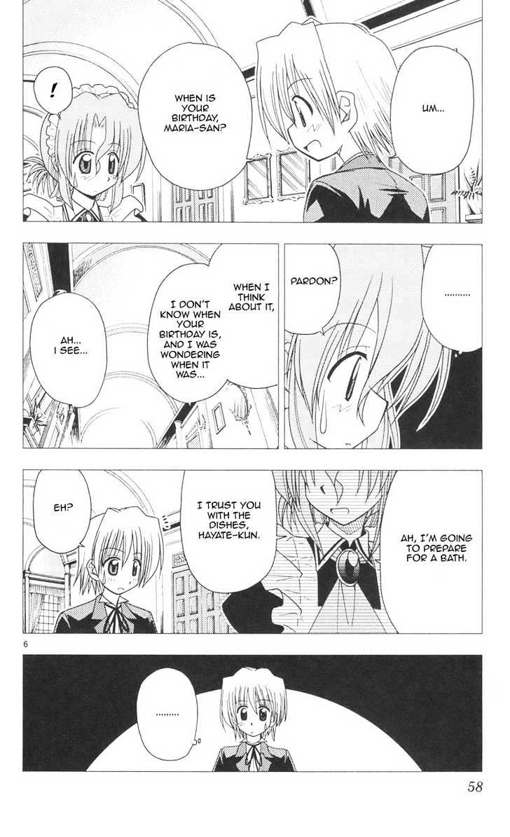 Hayate no Gotoku! Chapter 89 page 6 - Chapter 89 : I Will