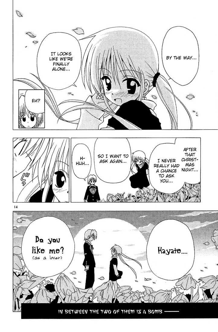 Hayate no Gotoku! Chapter 9 page 14 - Chapter 9 : In the language of flowers, the St. John's worts, in full bloom in the garden, mean revenge