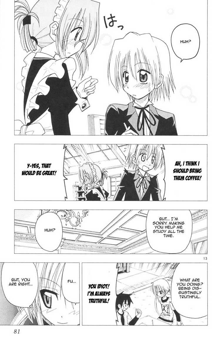 Hayate no Gotoku! Chapter 90 page 13 - Chapter 90 : The Range of Questions You Predicted Won't Be on the Test
