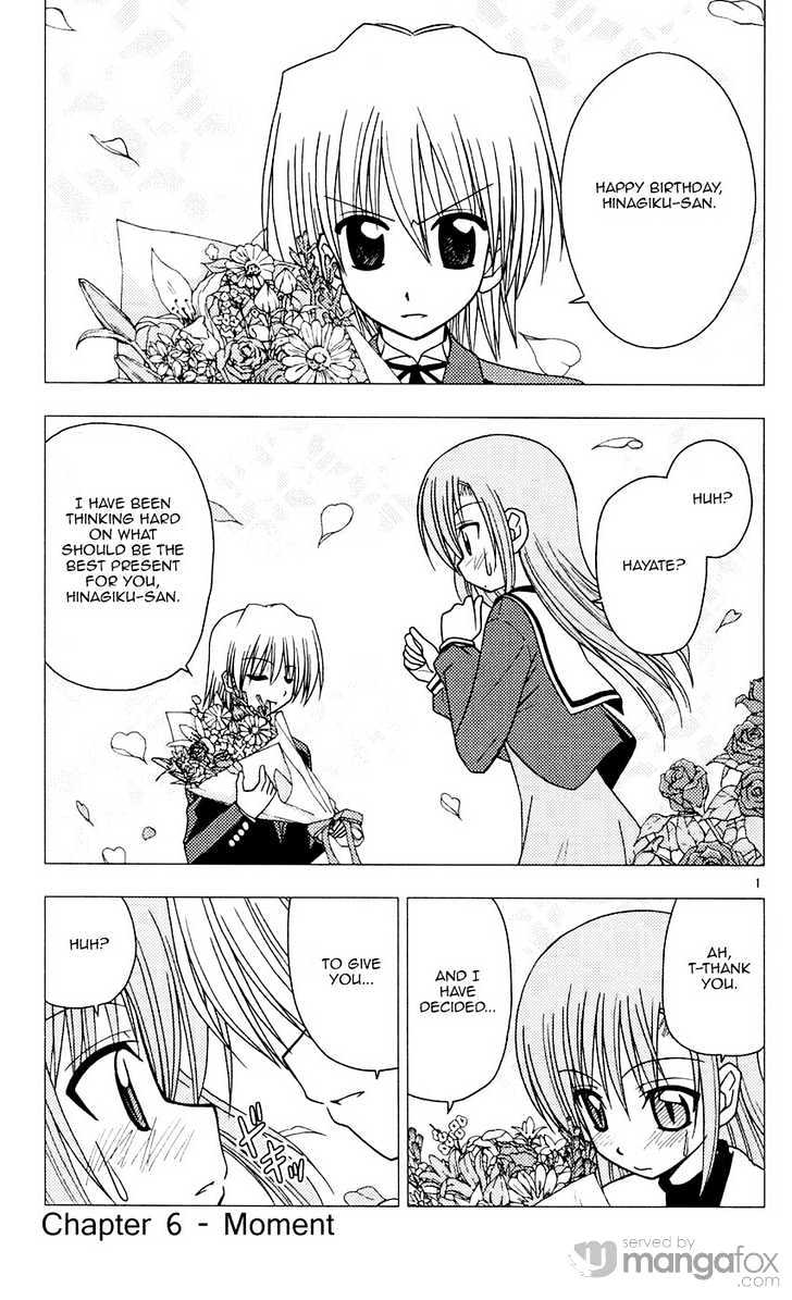 Hayate no Gotoku! Chapter 91 page 1 - Chapter 91 : Moment