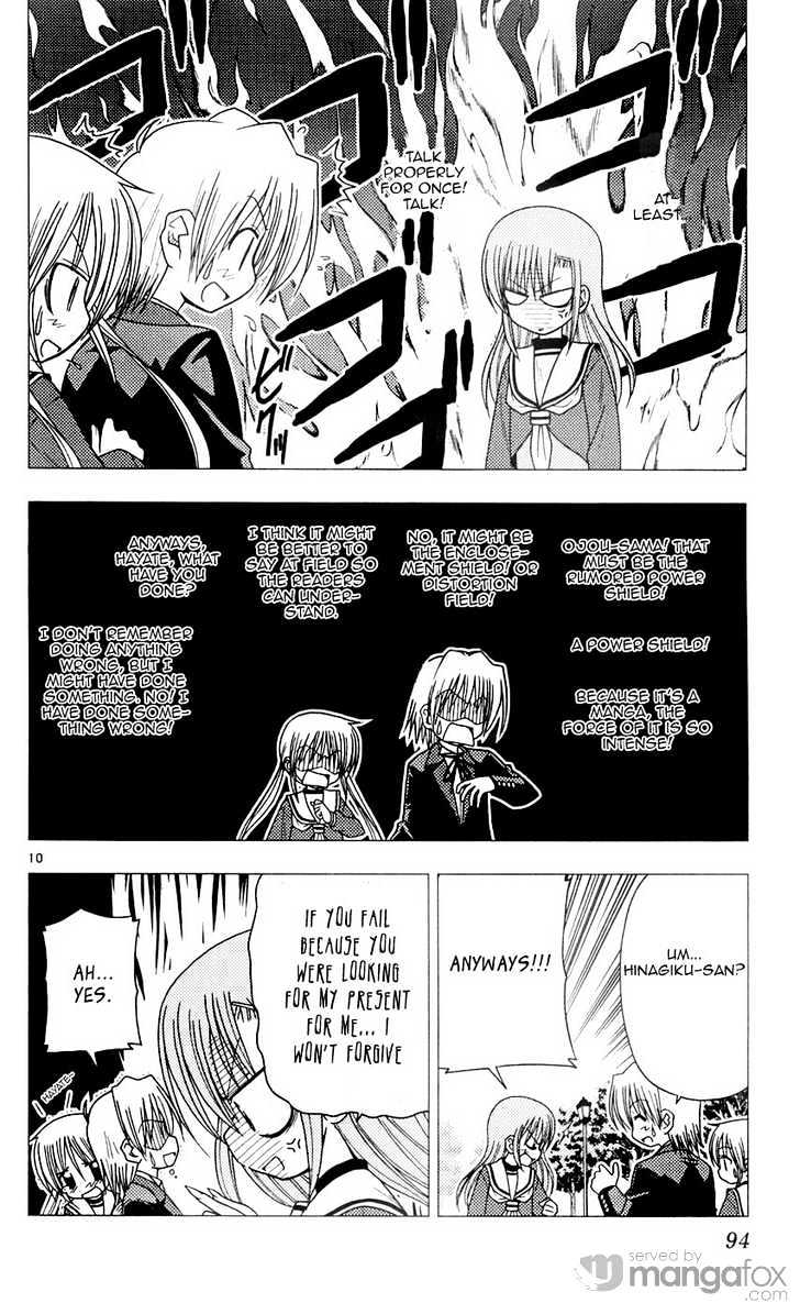 Hayate no Gotoku! Chapter 91 page 10 - Chapter 91 : Moment