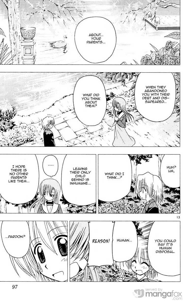 Hayate no Gotoku! Chapter 91 page 13 - Chapter 91 : Moment