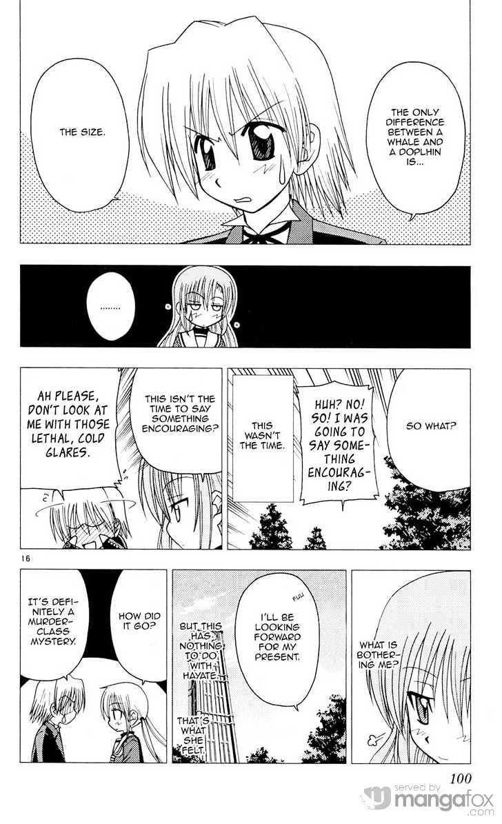 Hayate no Gotoku! Chapter 91 page 16 - Chapter 91 : Moment