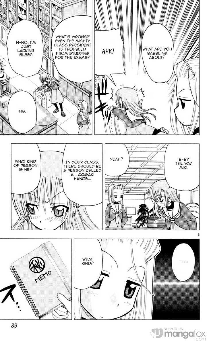 Hayate no Gotoku! Chapter 91 page 5 - Chapter 91 : Moment