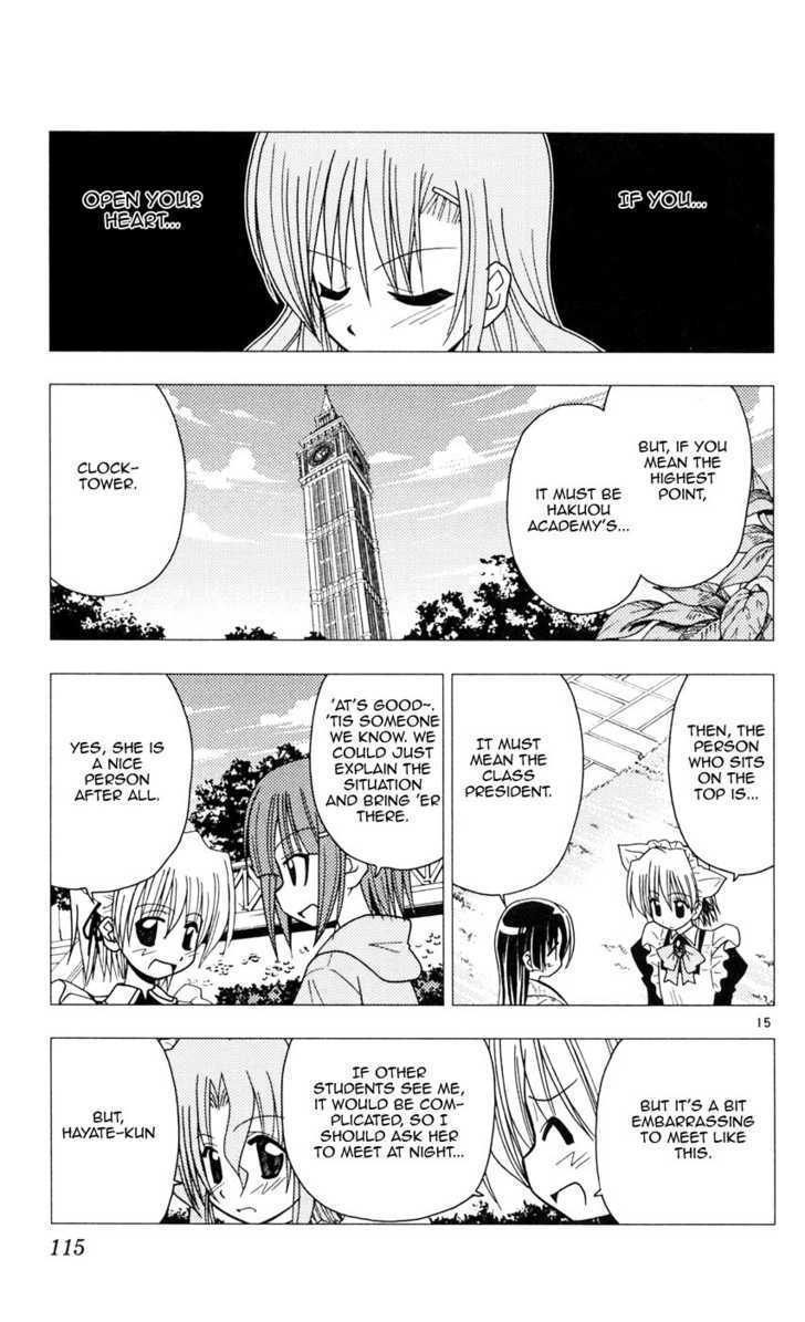 Hayate no Gotoku! Chapter 92 page 15 - Chapter 92 : Around the Time of the Hina Doll Festival ~ Spirited Away by the...