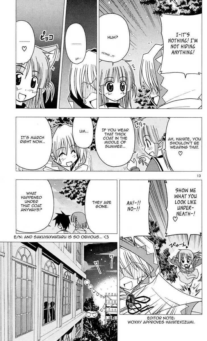 Hayate no Gotoku! Chapter 93 page 13 - Chapter 93 : The Magical Hayate Run-Run of Love