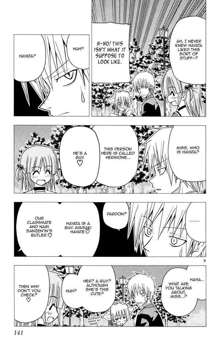 Hayate no Gotoku! Chapter 94 page 9 - Chapter 94 : The Wise Old Man of Union Theope Says,`Love And Hate Are the Same...