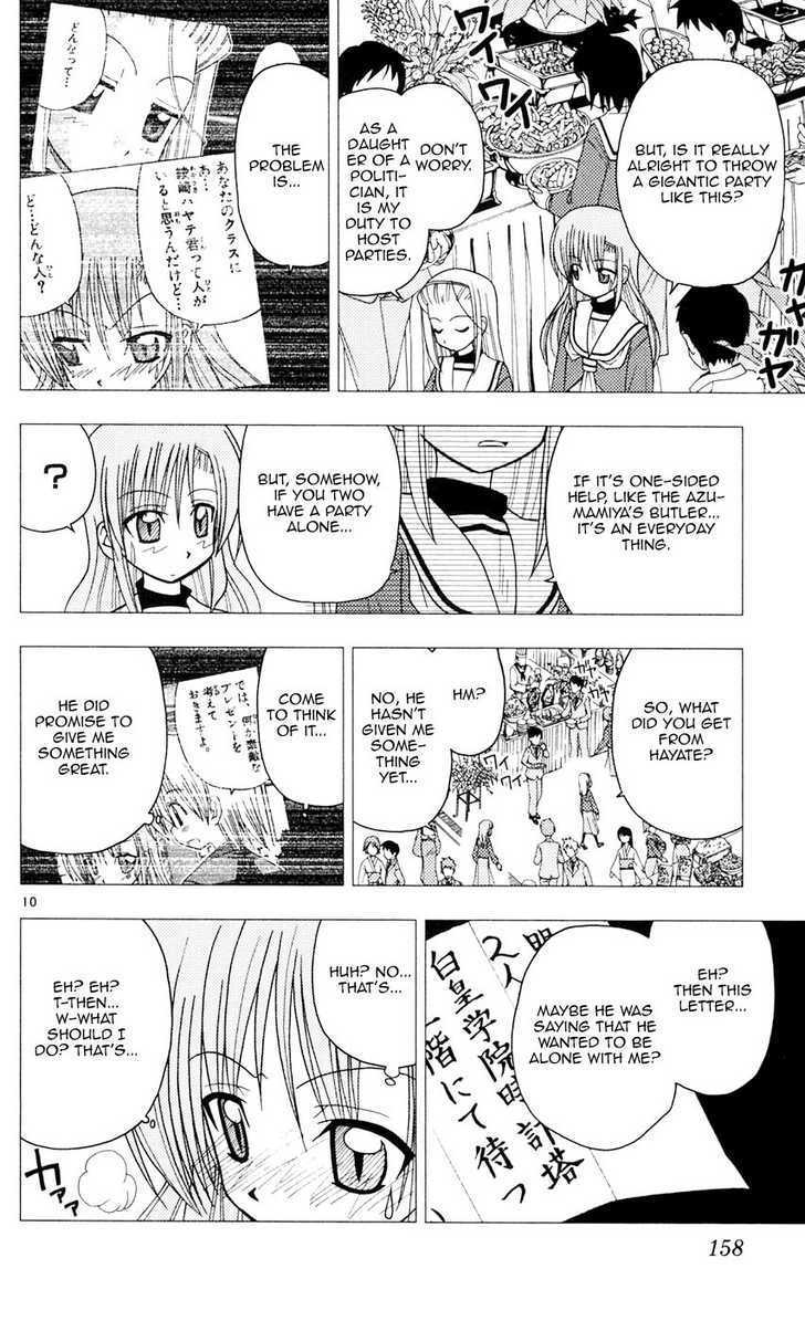 Hayate no Gotoku! Chapter 95 page 10 - Chapter 95 : A Cruel Idiot's Thesis - A Play on a Song Called 'A Cruel Angel's Thesis' by Yoko Takahashi