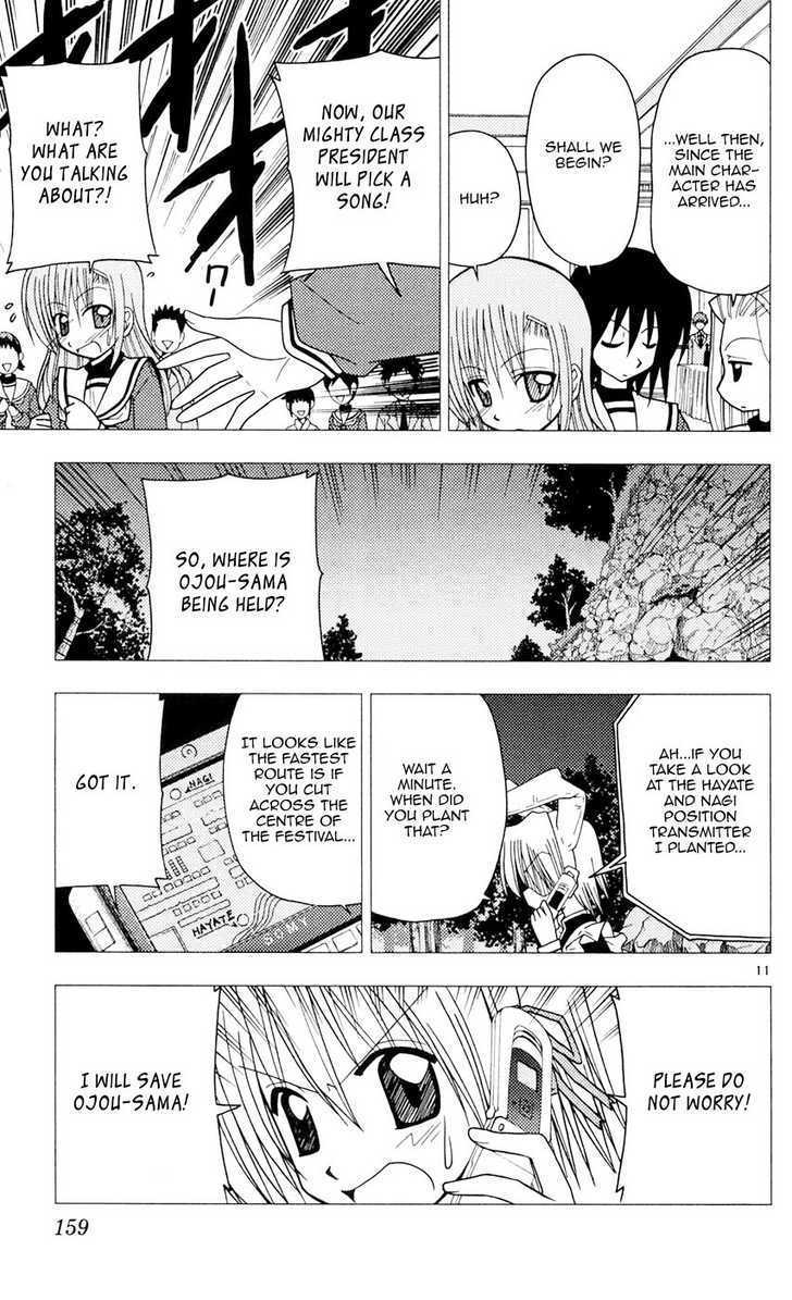Hayate no Gotoku! Chapter 95 page 11 - Chapter 95 : A Cruel Idiot's Thesis - A Play on a Song Called 'A Cruel Angel's Thesis' by Yoko Takahashi