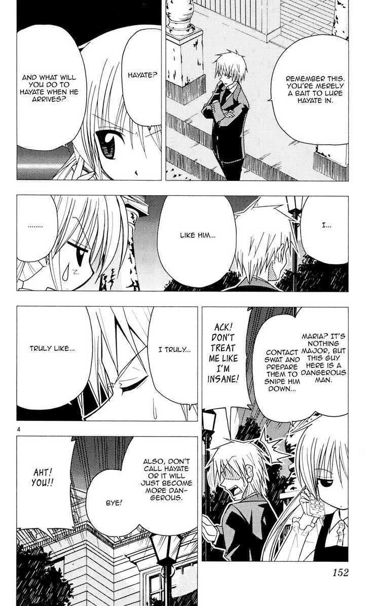 Hayate no Gotoku! Chapter 95 page 4 - Chapter 95 : A Cruel Idiot's Thesis - A Play on a Song Called 'A Cruel Angel's Thesis' by Yoko Takahashi