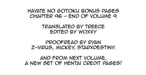 Hayate no Gotoku! Chapter 96.5 page 18 - Chapter 96.5 : Bonus Pages