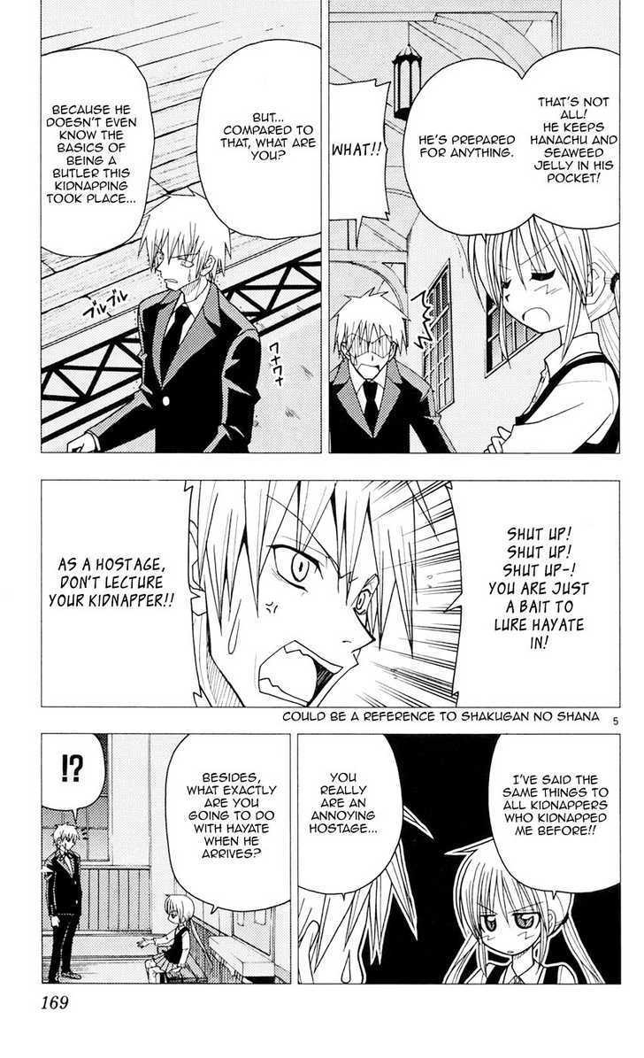 Hayate no Gotoku! Chapter 96 page 5 - Chapter 96 : I Alone Am Honored in Heaven and on Earth