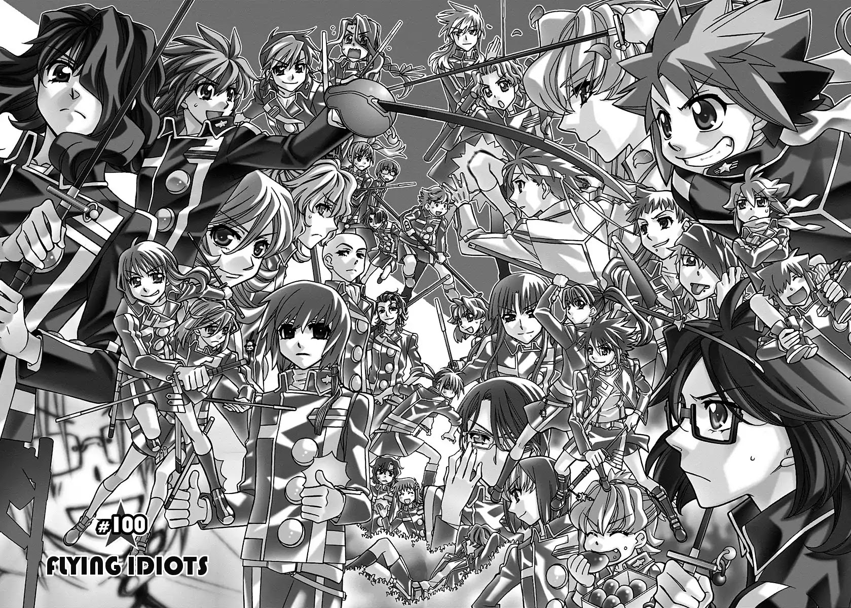 Hayate x Blade Chapter 100 page 3 - Chapter 100: Flying Idiots