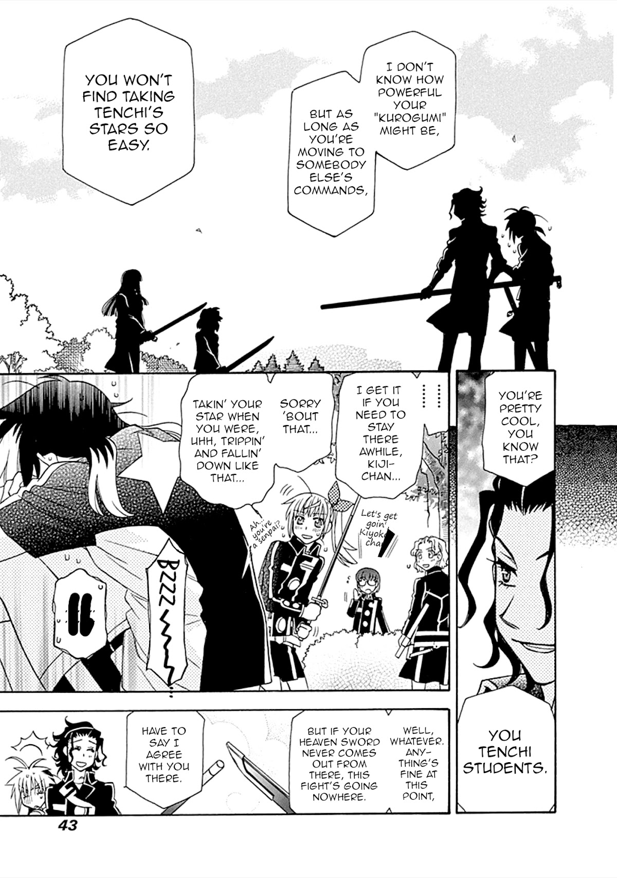Hayate x Blade Chapter 103 page 11 - Chapter 103: Stupid Magnolias