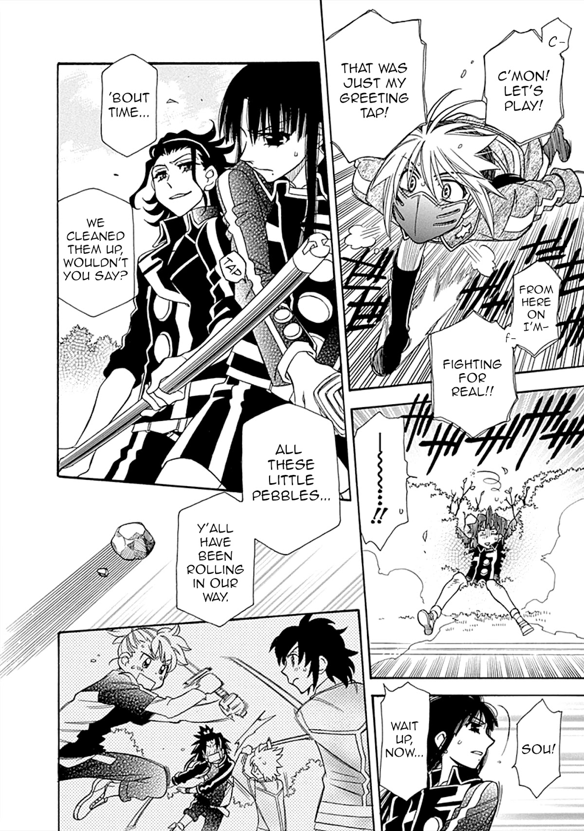 Hayate x Blade Chapter 103 page 14 - Chapter 103: Stupid Magnolias