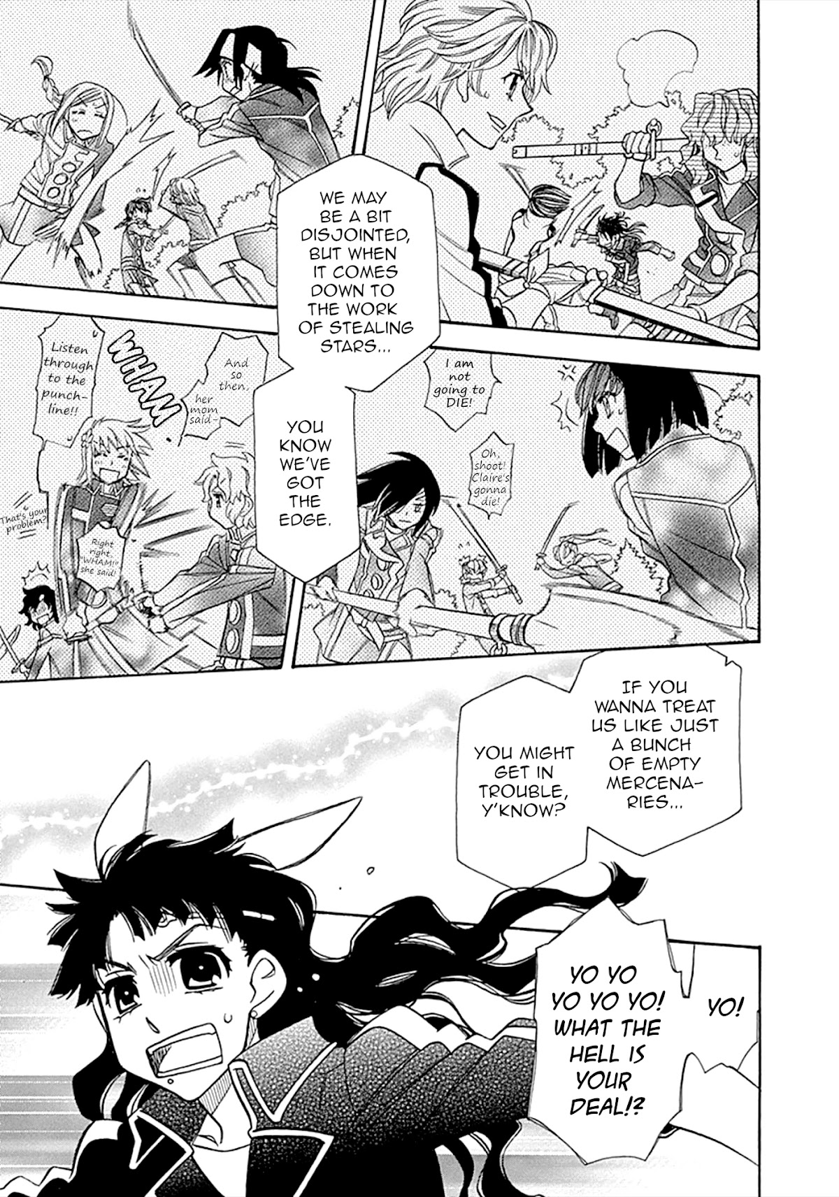 Hayate x Blade Chapter 103 page 15 - Chapter 103: Stupid Magnolias