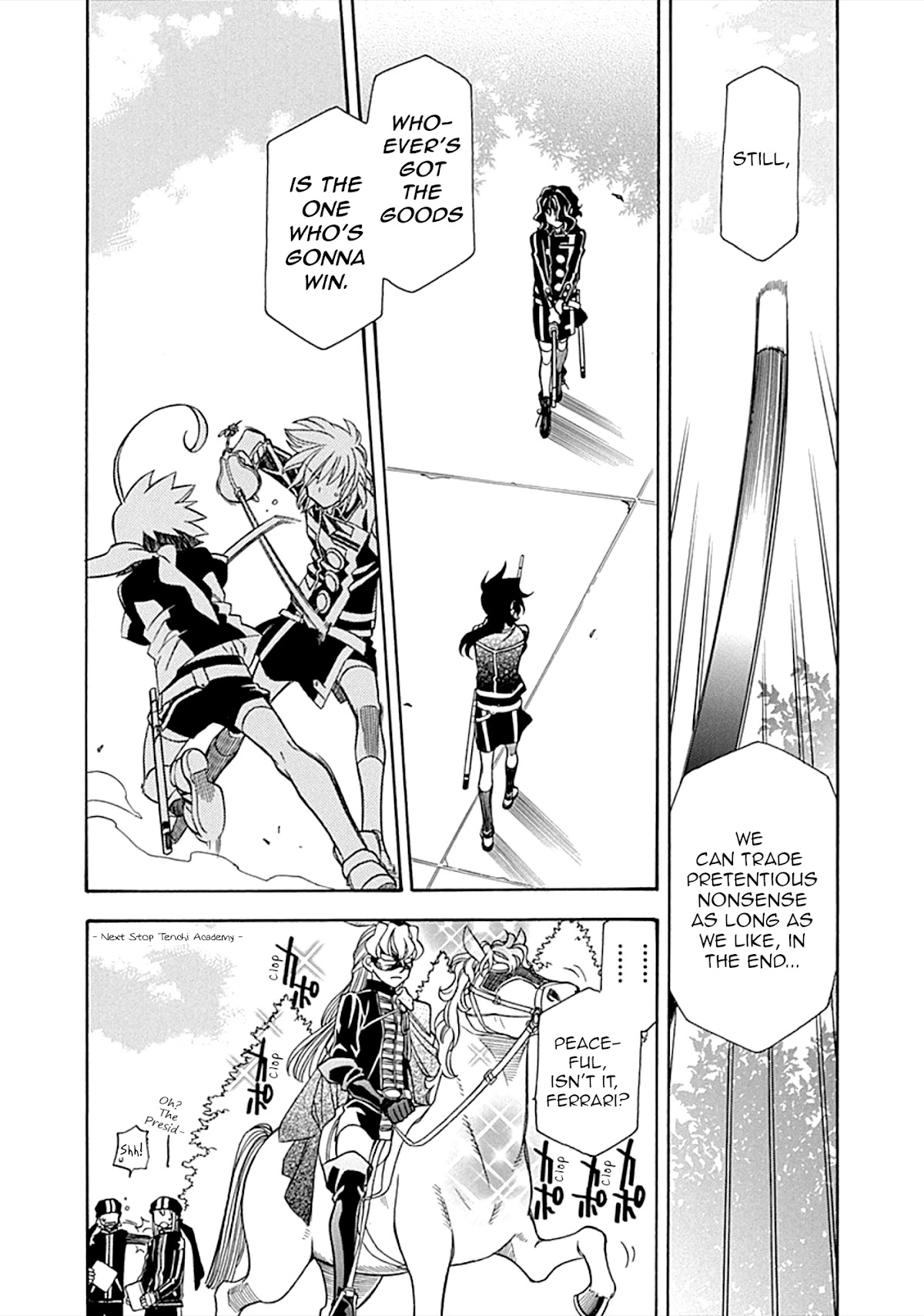 Hayate x Blade Chapter 103 page 17 - Chapter 103: Stupid Magnolias