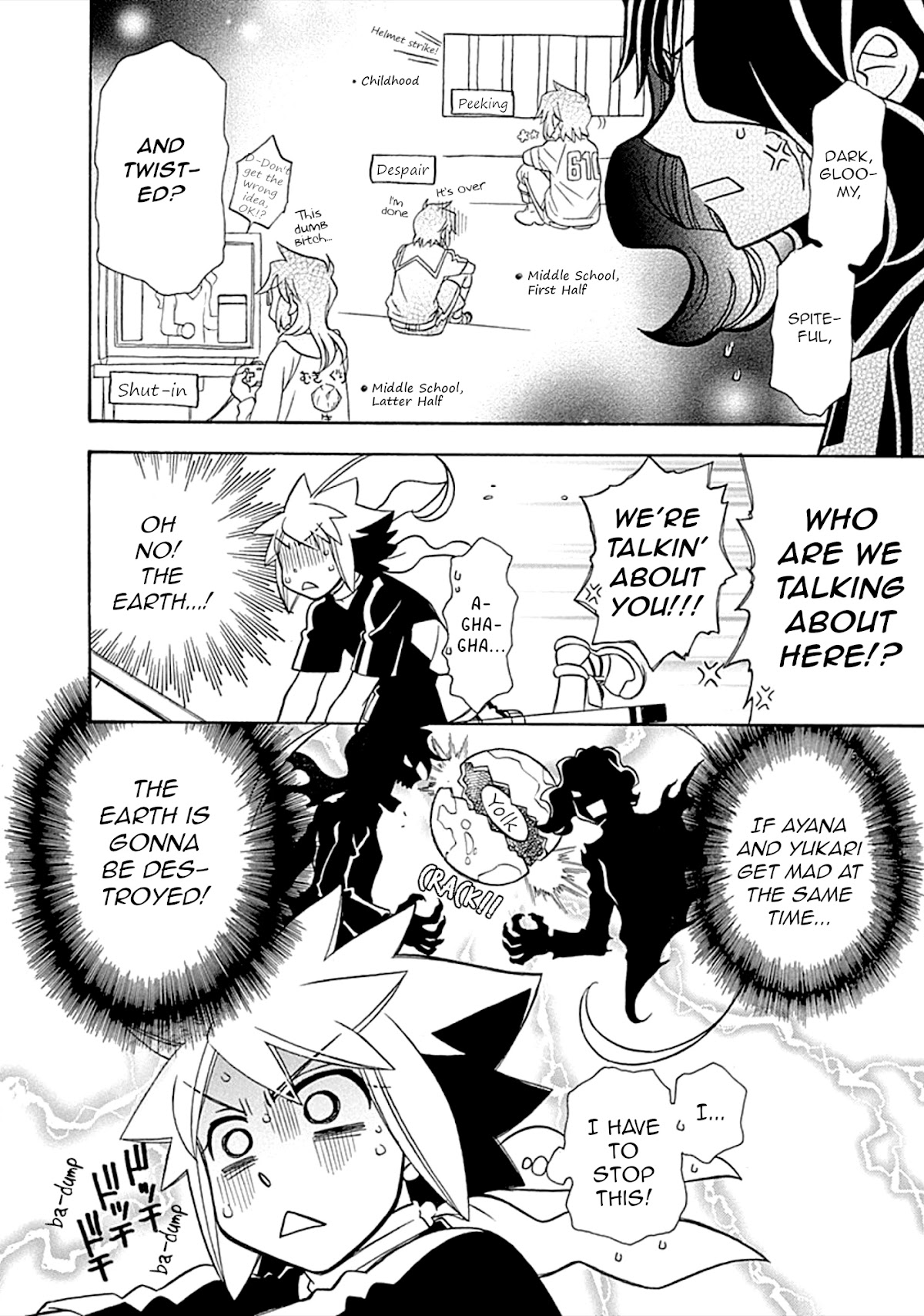 Hayate x Blade Chapter 104 page 15 - Chapter 104: Because This World is like a Cowardly Idiot