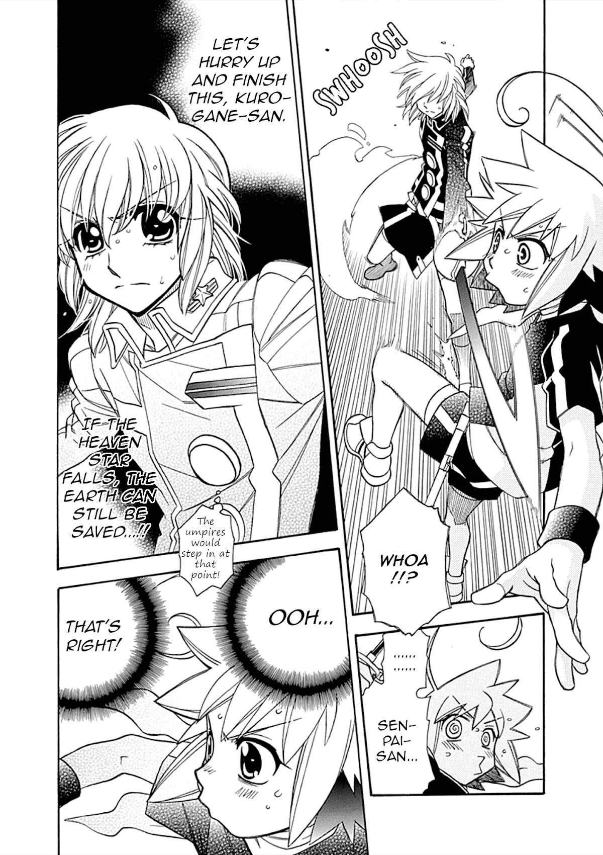 Hayate x Blade Chapter 104 page 16 - Chapter 104: Because This World is like a Cowardly Idiot