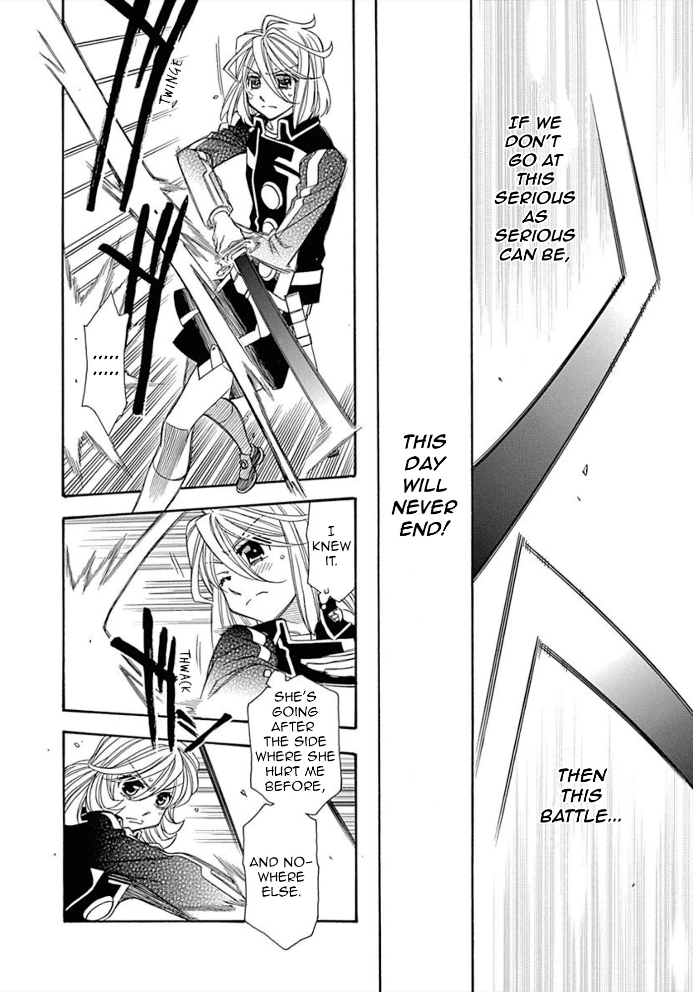 Hayate x Blade Chapter 104 page 17 - Chapter 104: Because This World is like a Cowardly Idiot