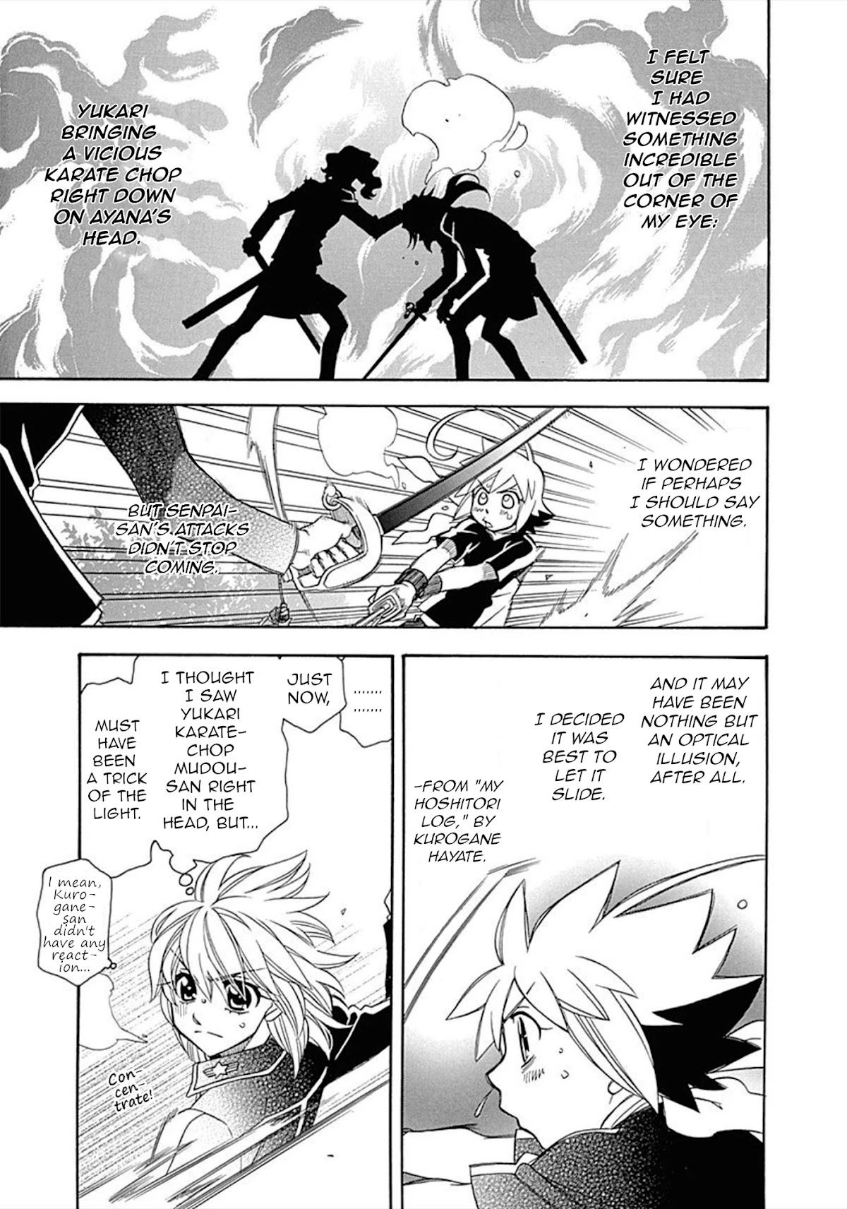 Hayate x Blade Chapter 104 page 6 - Chapter 104: Because This World is like a Cowardly Idiot