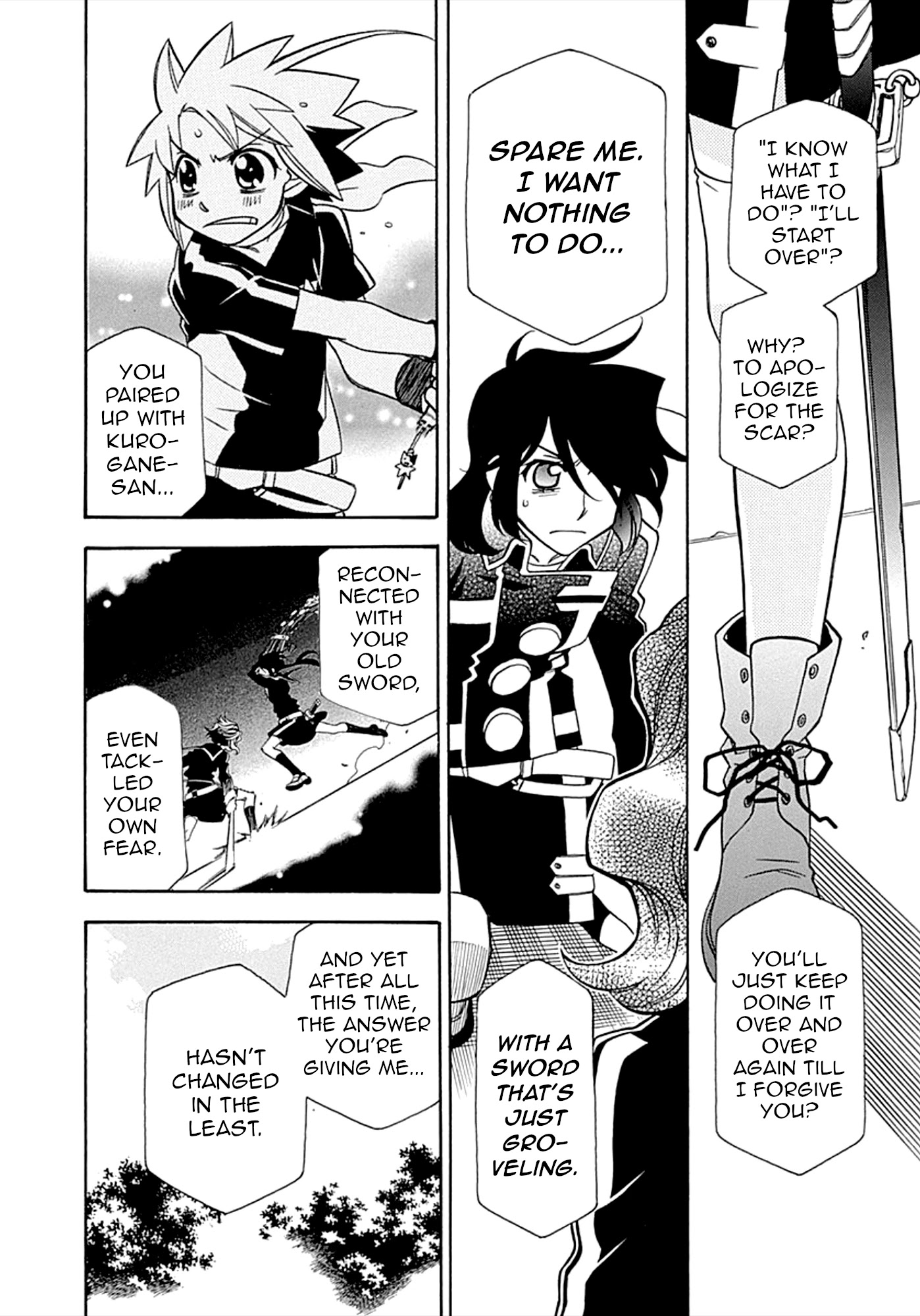 Hayate x Blade Chapter 104 page 9 - Chapter 104: Because This World is like a Cowardly Idiot