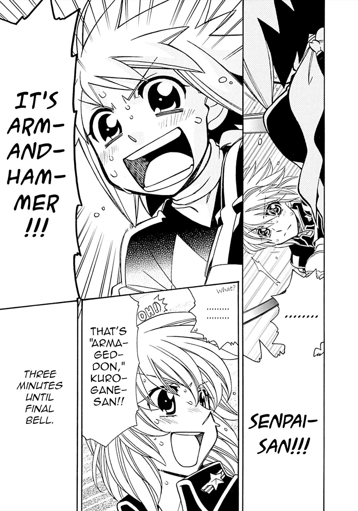 Hayate x Blade Chapter 105 page 11 - Chapter 105: The Idiocy Must Go On