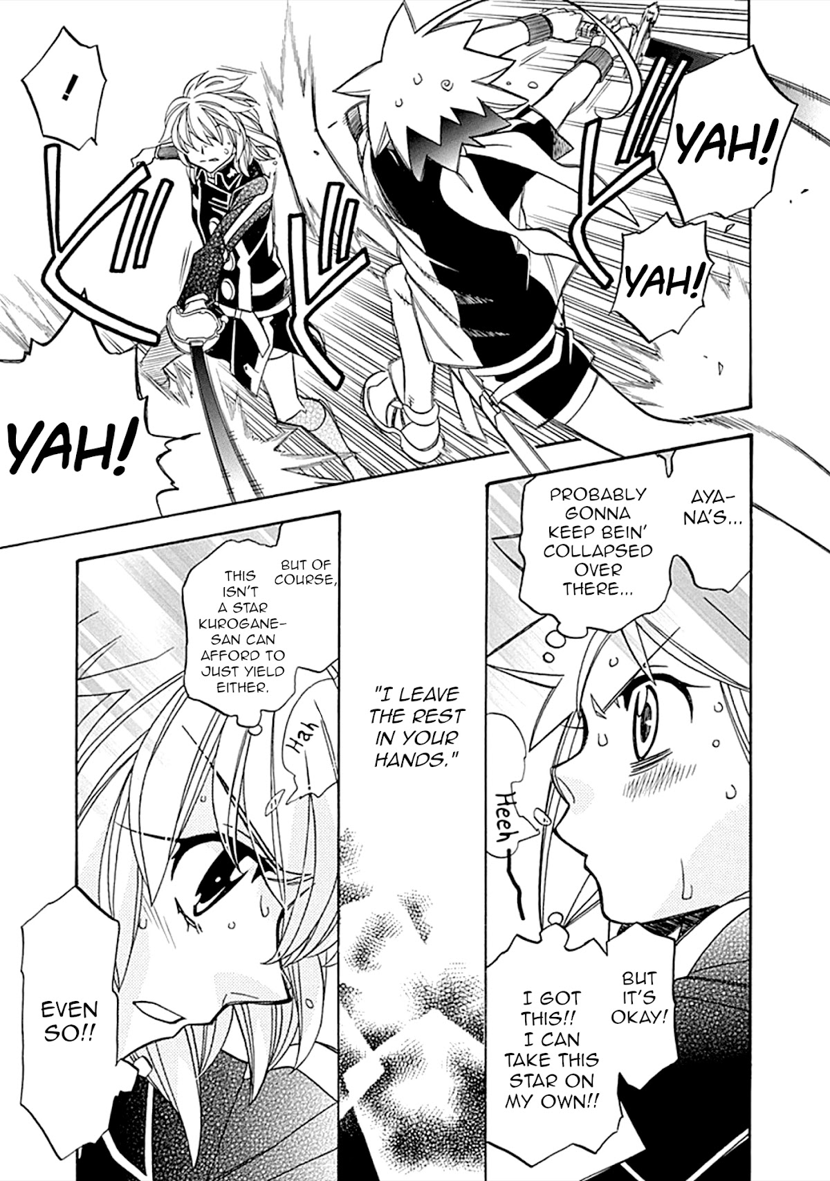 Hayate x Blade Chapter 105 page 21 - Chapter 105: The Idiocy Must Go On