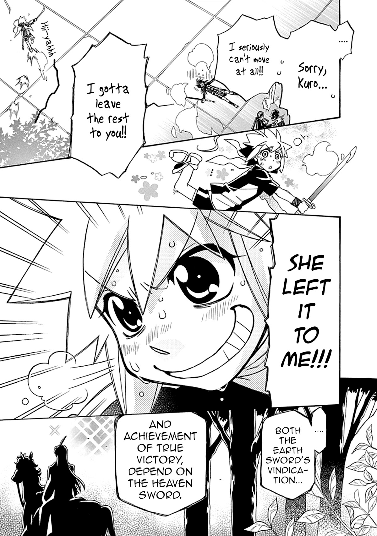 Hayate x Blade Chapter 105 page 23 - Chapter 105: The Idiocy Must Go On