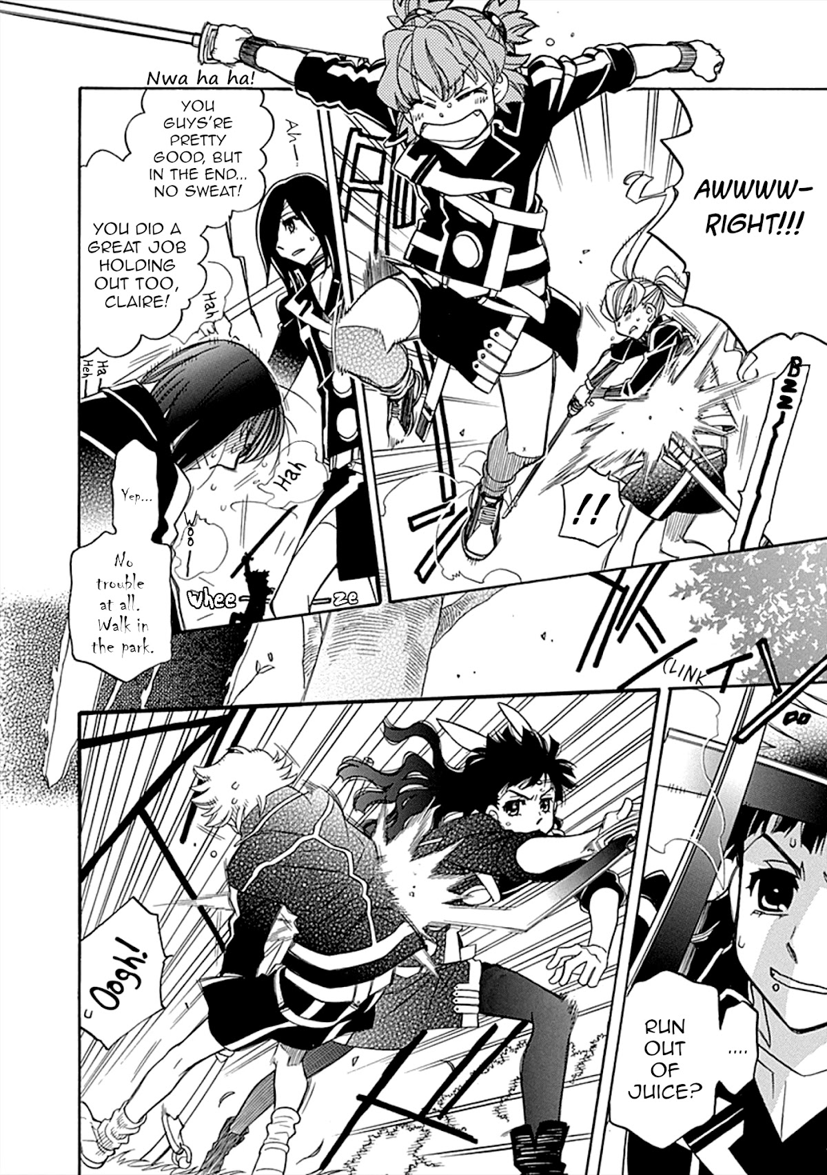 Hayate x Blade Chapter 105 page 24 - Chapter 105: The Idiocy Must Go On