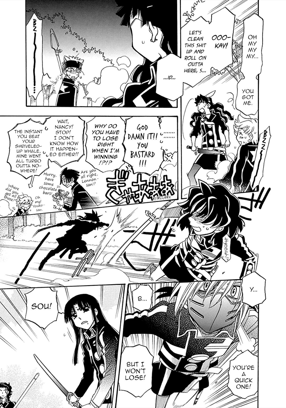 Hayate x Blade Chapter 105 page 25 - Chapter 105: The Idiocy Must Go On