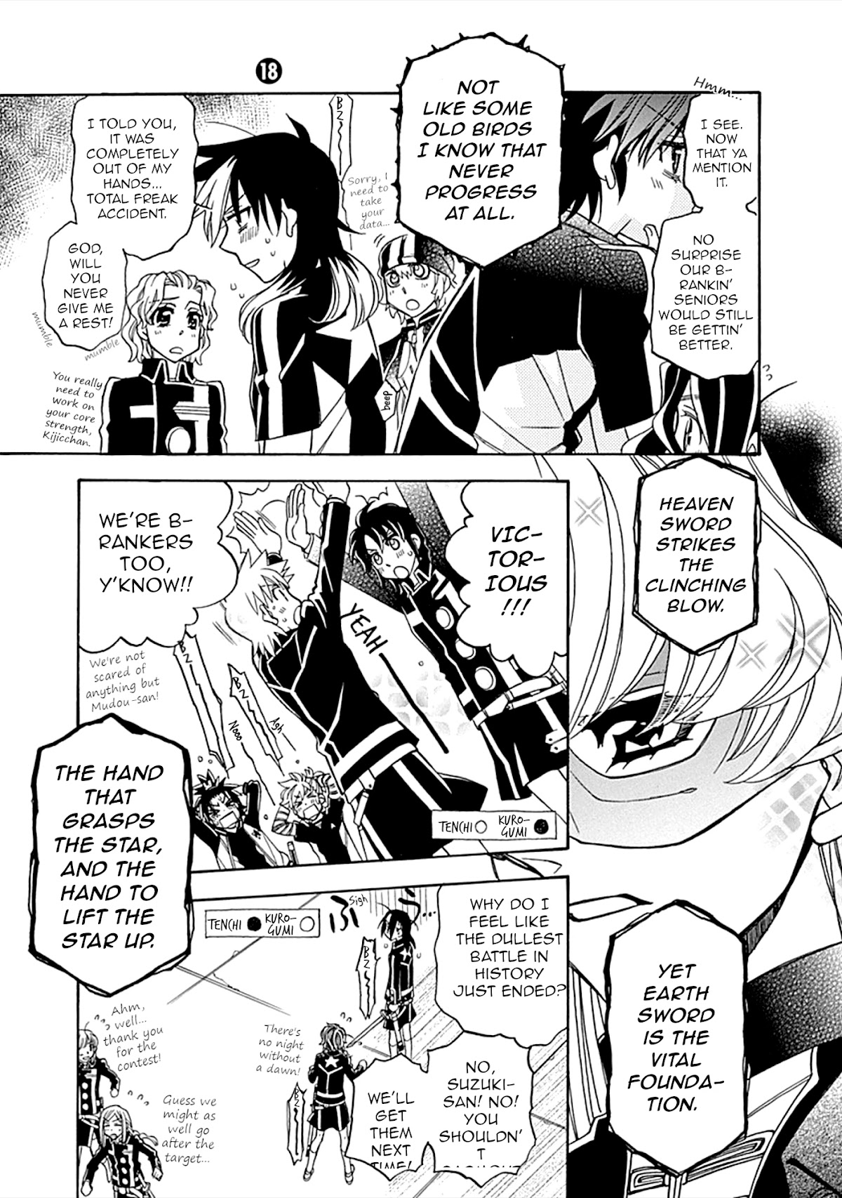 Hayate x Blade Chapter 105 page 27 - Chapter 105: The Idiocy Must Go On
