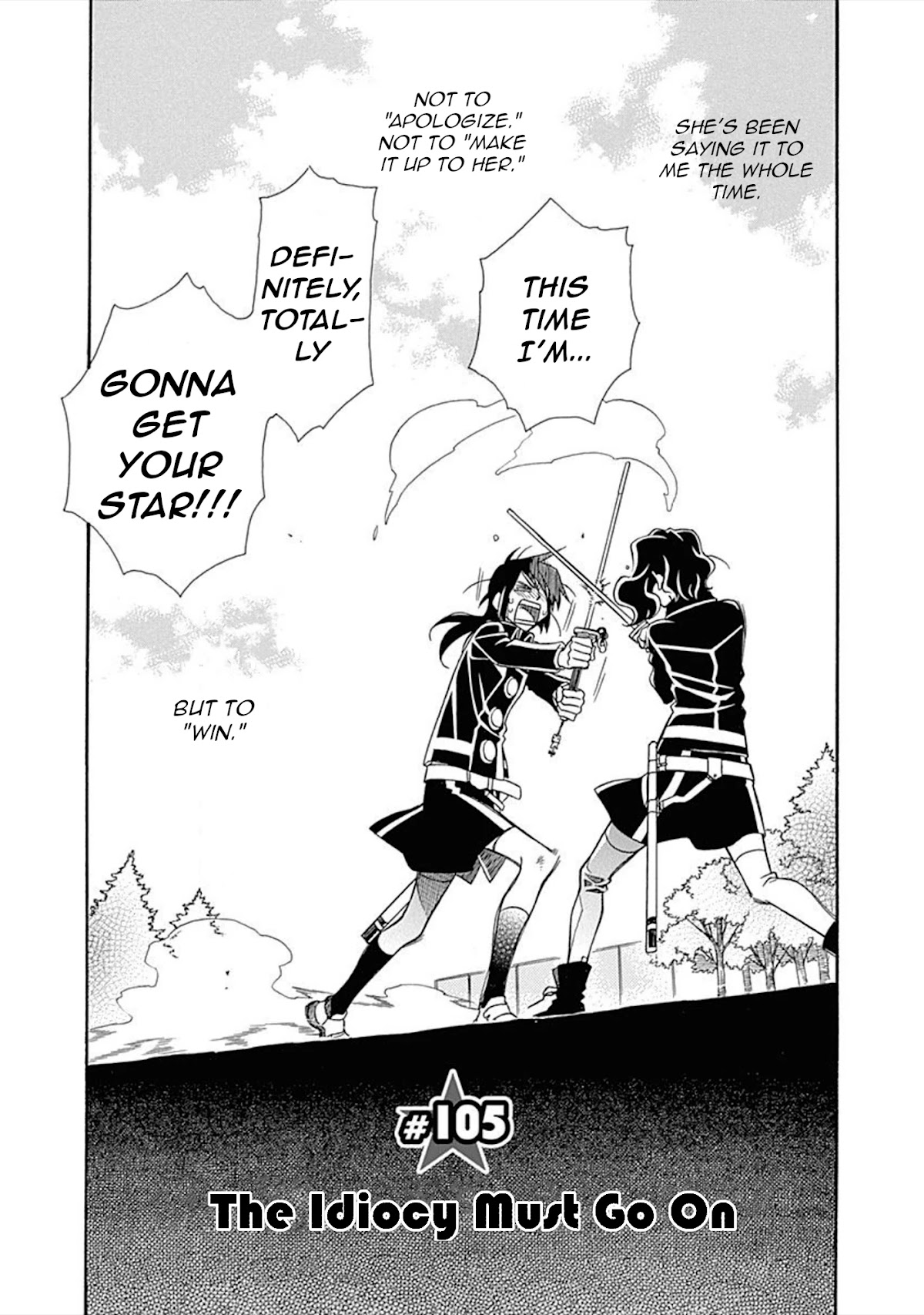 Hayate x Blade Chapter 105 page 4 - Chapter 105: The Idiocy Must Go On