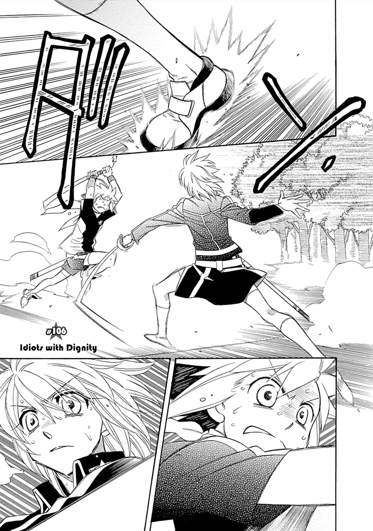 Hayate x Blade Chapter 106 page 1 - Chapter 106: Idiots With Dignity