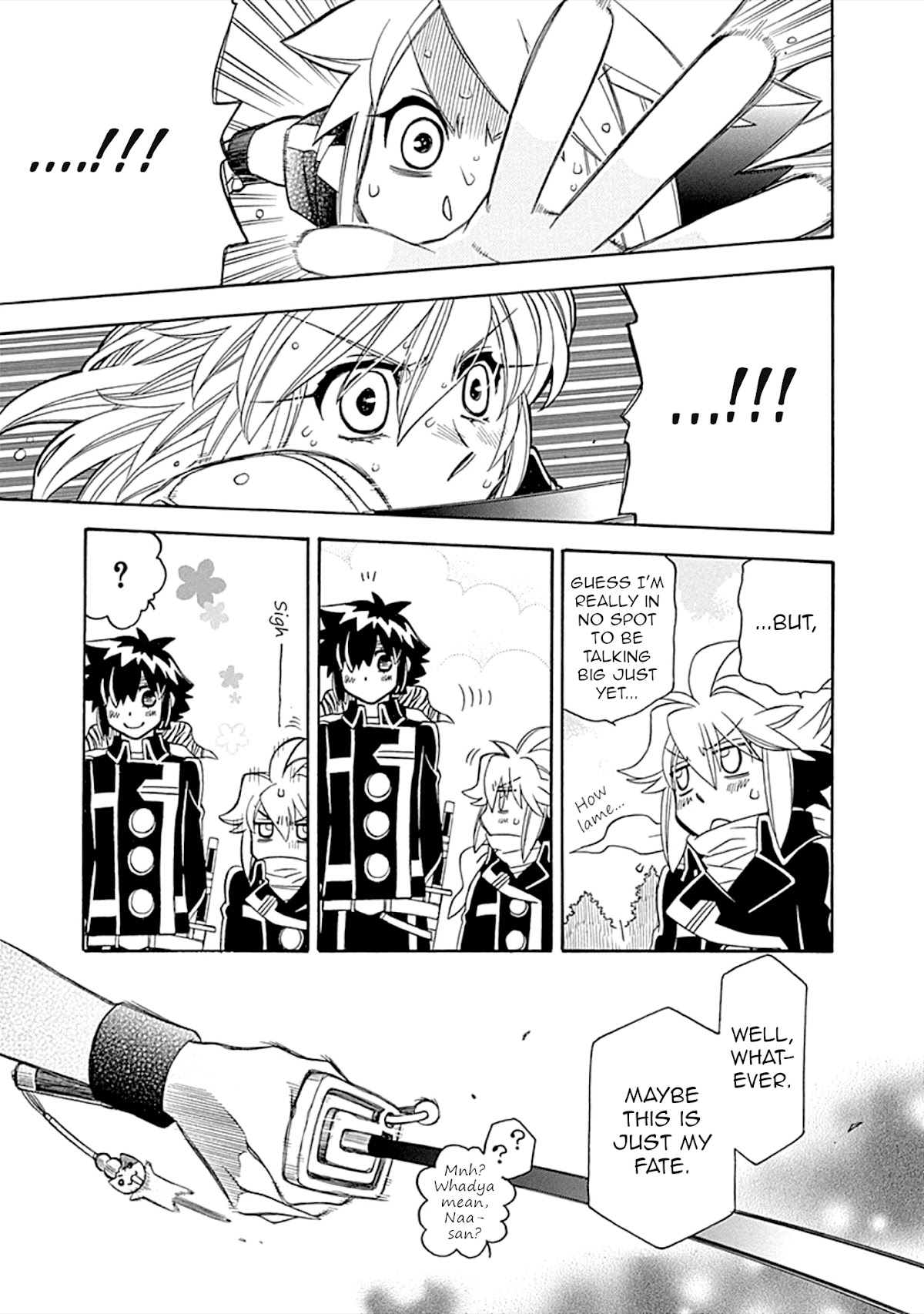 Hayate x Blade Chapter 106 page 14 - Chapter 106: Idiots With Dignity