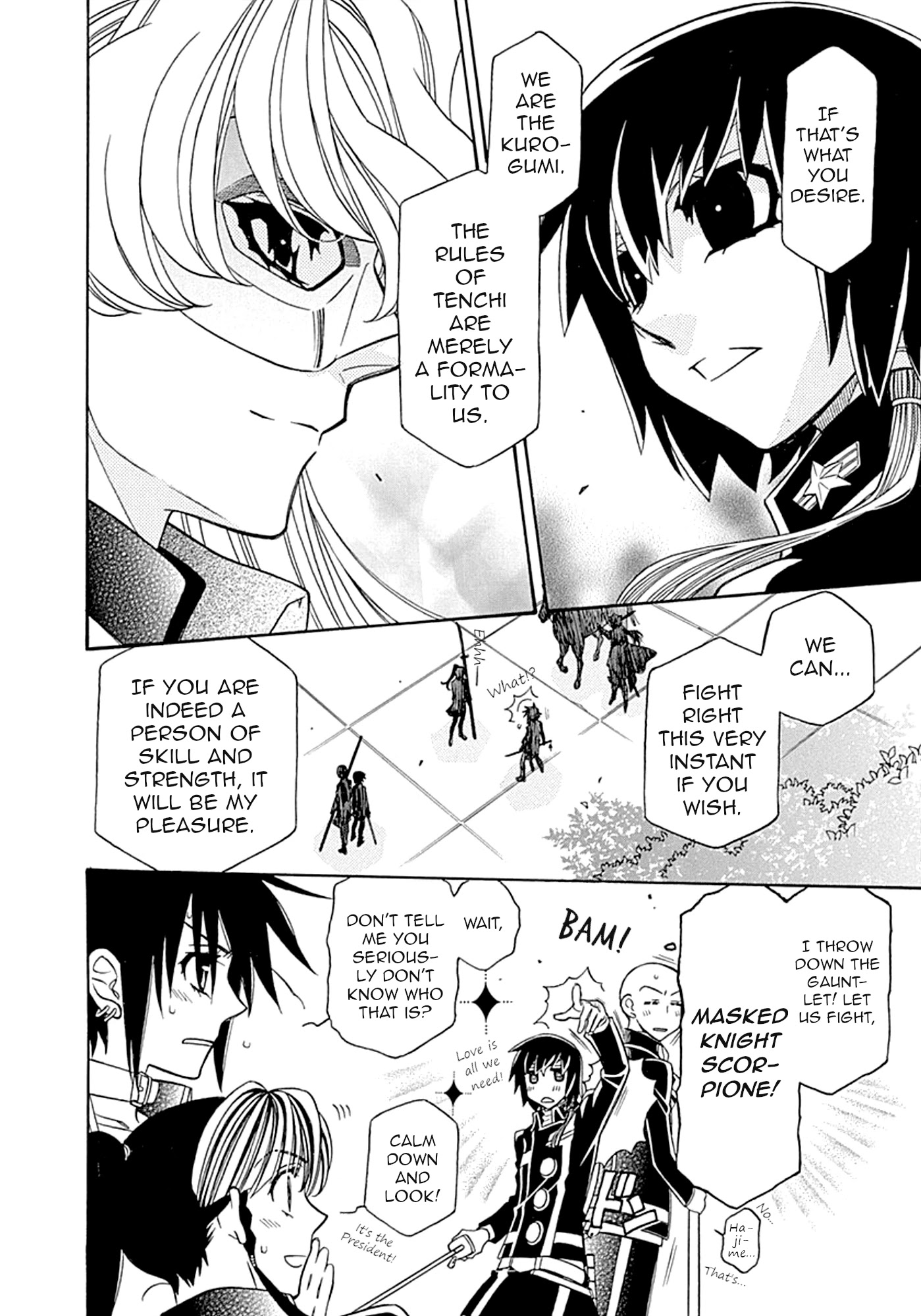 Hayate x Blade Chapter 106 page 27 - Chapter 106: Idiots With Dignity