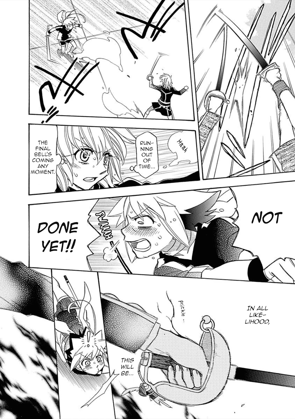 Hayate x Blade Chapter 106 page 4 - Chapter 106: Idiots With Dignity