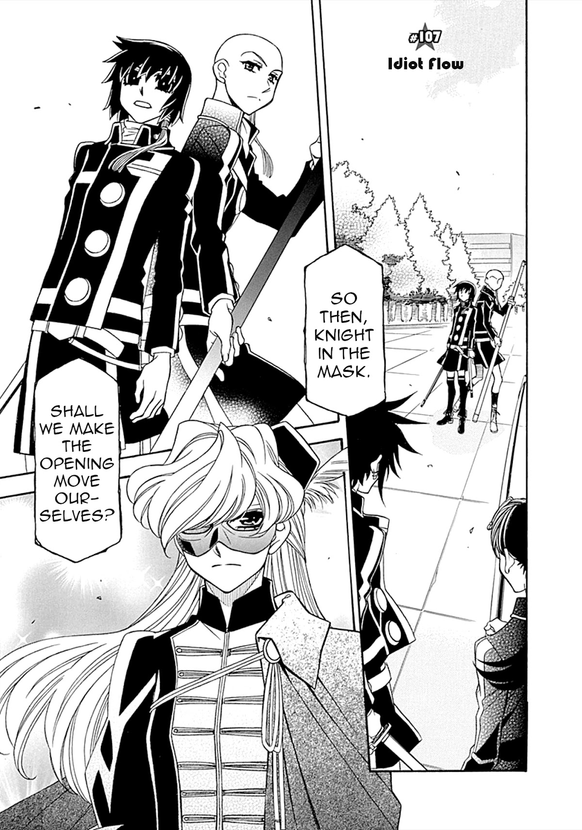 Hayate x Blade Chapter 107 page 1 - Chapter 107: Idiot Flow