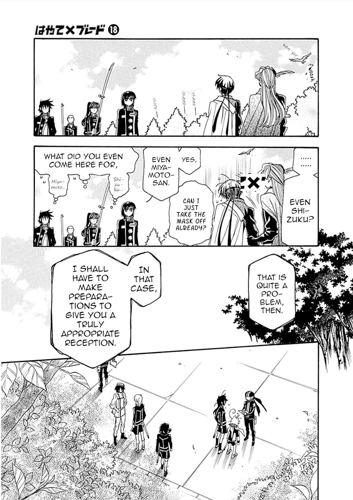 Hayate x Blade Chapter 107 page 10 - Chapter 107: Idiot Flow