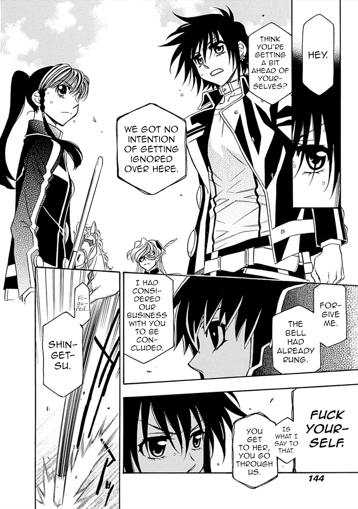 Hayate x Blade Chapter 107 page 2 - Chapter 107: Idiot Flow