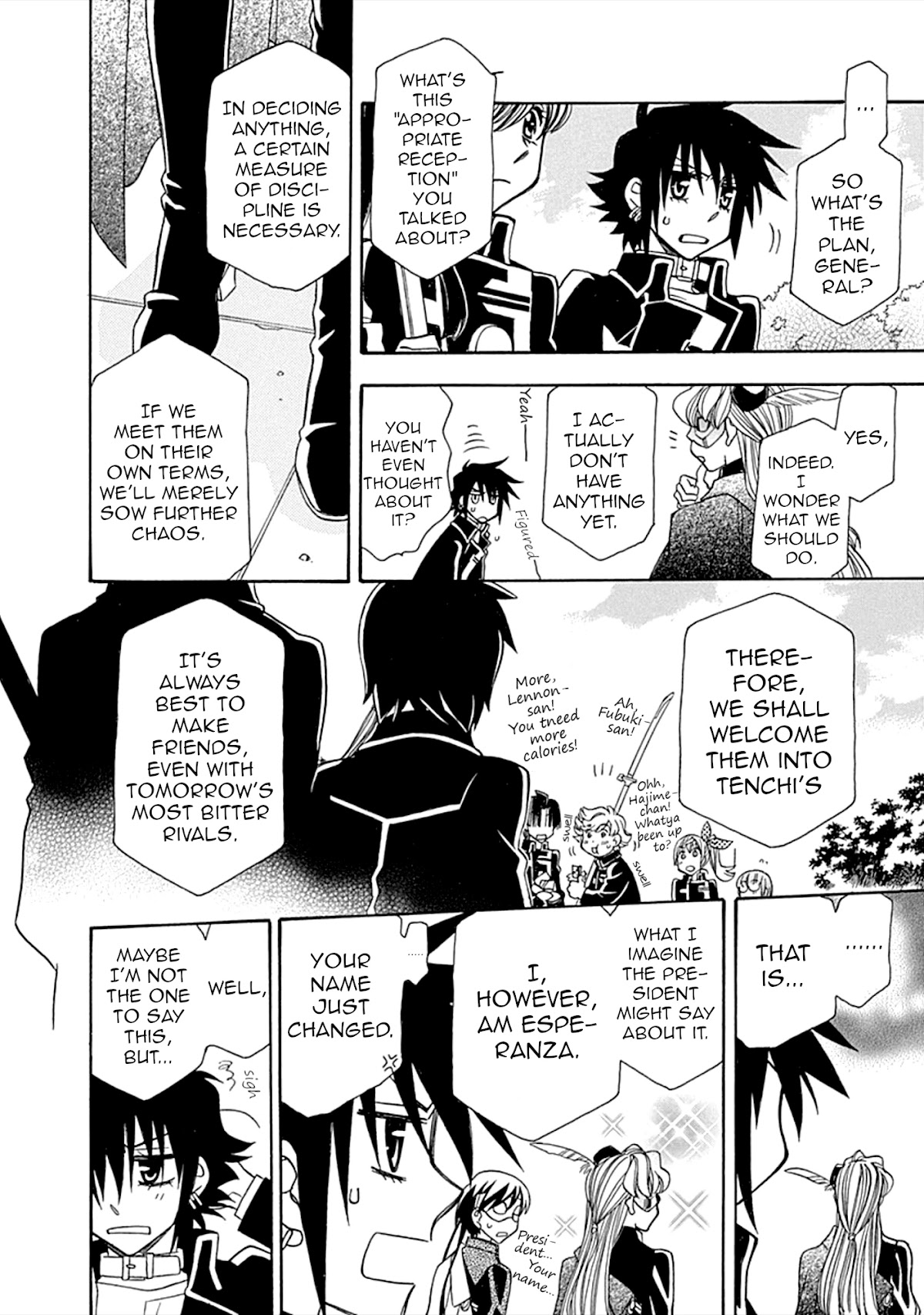 Hayate x Blade Chapter 107 page 21 - Chapter 107: Idiot Flow